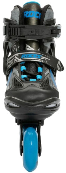 Roces Inline Skates Moody TIF 82A Črno modra velikost 36-40