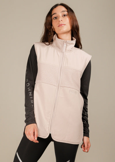 Röhnisch Bodywarmer Corrine Pile Ladies Polyester Soft Pink Mt XS
