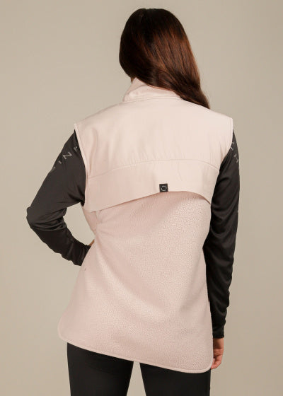 Röhnisch Bodywarmer Corrine Pile women's polyester soft pink size XS