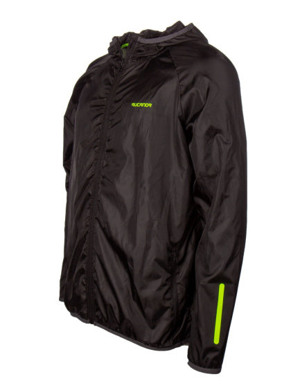 Rucanor Dylan Running Jacket Mænd sort størrelse L