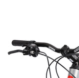 Rucanor Lux 27,5 cala 51 cm mężczyzn 21V mechaniczny hamulec tarczowy srebrny czerwony