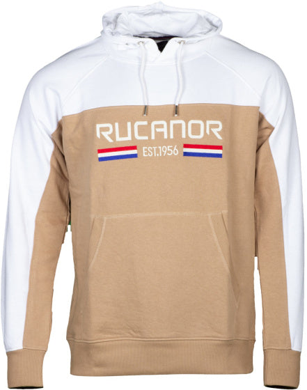 Rucanor Trevor Pull à sweat à sweat à sweat à sweat beige blanc pour hommes L