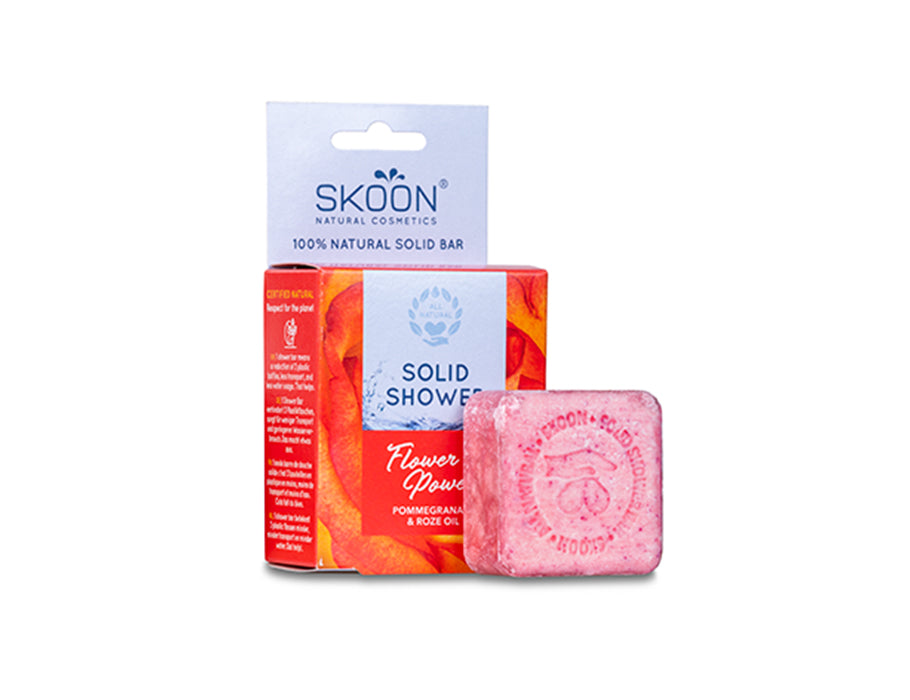Skoon Solid Duschbar Blume 90 g