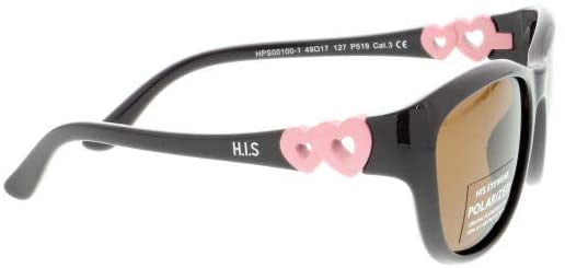 His Sunglasses HPS00100 polarized girls oval cat.3 brown