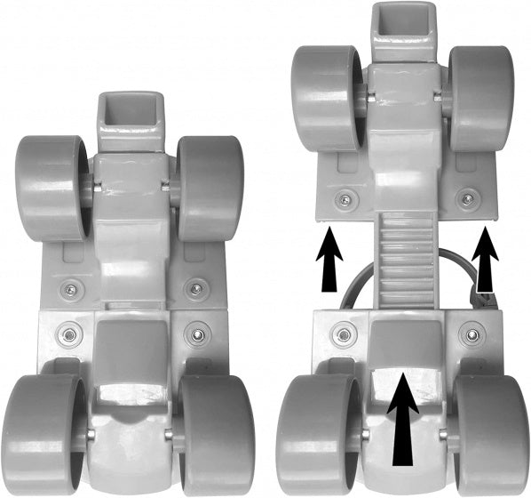 Skates à rouleaux Marvel Spider-Man avec protection Blue Red Taille 23-27