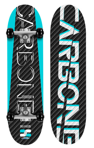 Skids Control Skids Control Skateboard Carbone Black Black White