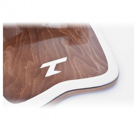 Tempish Longboard Surfy 82,5 x 23,5 cm weißes Braun