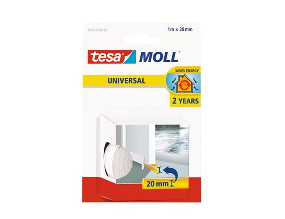 Tesa Tour Strap Porta interna 1M x 38 mm su roll bianco