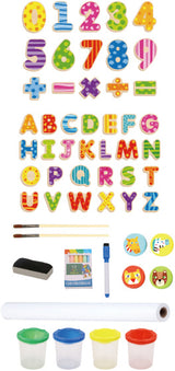 TOKY TOY 2 AN 1 POSTIONIONGORT BACKBOAD MAGNET CHLACKDOX 59-Stéck