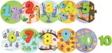 Toky Toy Number Puzzle Uddannelsestræ Legetøj 20-delt