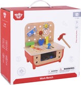 TAKEY TAME HOY Vzdělávací dřevěná hračka Workbench 31-dílná