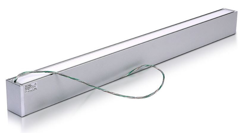 V-tac Pendant Lamp VT-7-60 LED 120 cm aluminum 60W 4000K silver