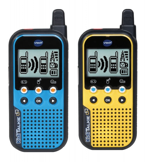 Vtech Walkie Talkie KidITalkie 27,9 cm modrá žlutá 2 kusy