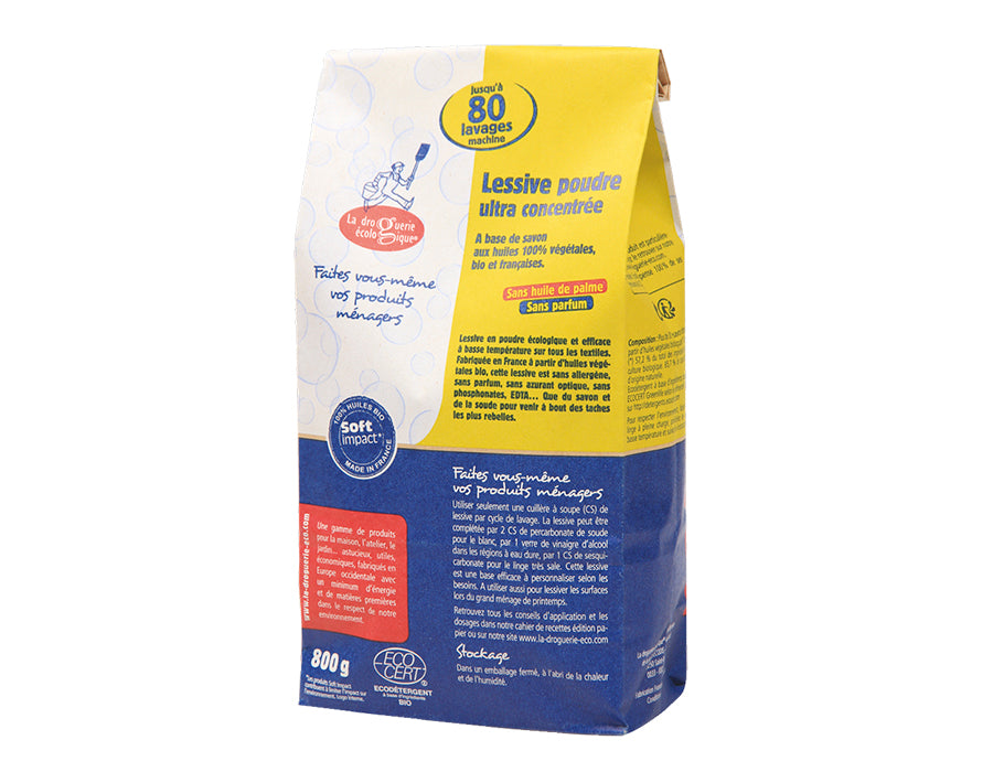 La Droguerie Ecologique Was powder Superconcentred 800G