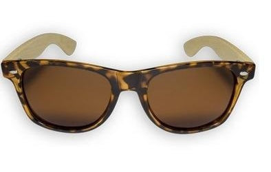 Wave Hawaii occhiali da sole Bamboo Taka Unisex Blank Brown