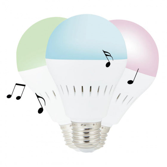 XD Collection LED lamp Speaker Bluetooth 11.8 cm E27 3W White